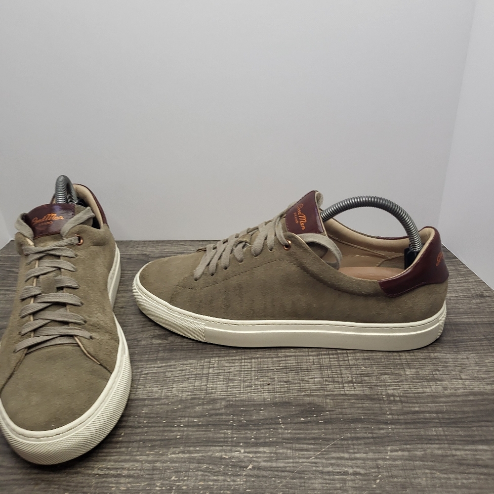 Good Man Brand Shoes Sneakers Mens Size 8 London Legend Taupe